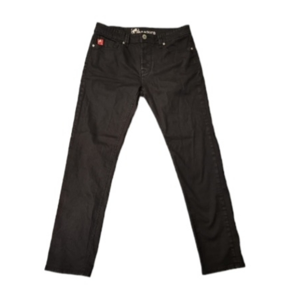 Parasuco Black Jeans Waist 34" Length 34" - Picture 2 of 6